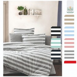 Softia Ranforce Bigline %100 Pamuk Nevresim Takımı